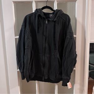 Free people all your love solid hoodie